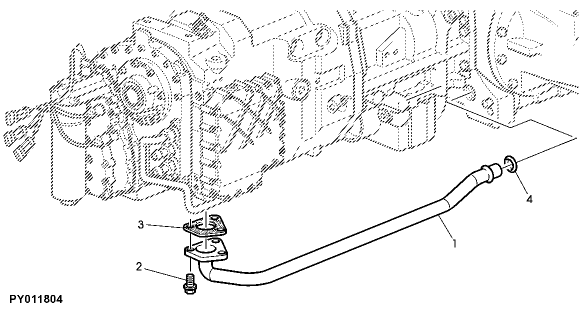 SUCTION LINE, TRANSMISSION OIL PUMP (AUTOPOWR)