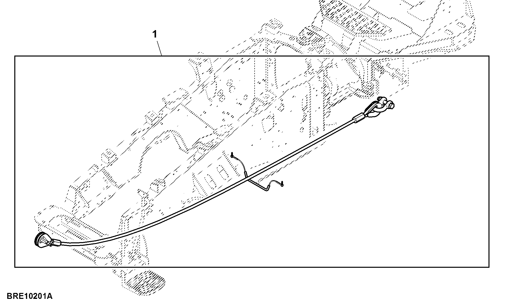 Tow Cable, Double Reduction, W/ Weights, Attachment