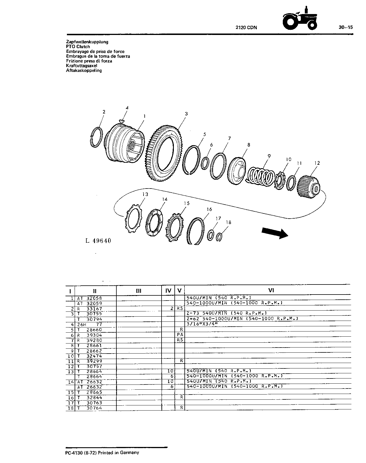 PTO Clutch