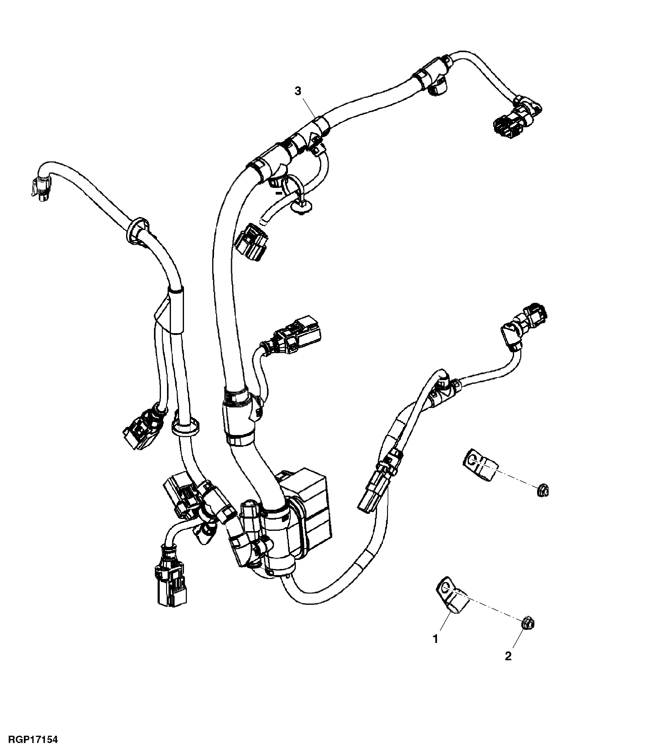 Wiring Harness, ETR CNT MDL WRG