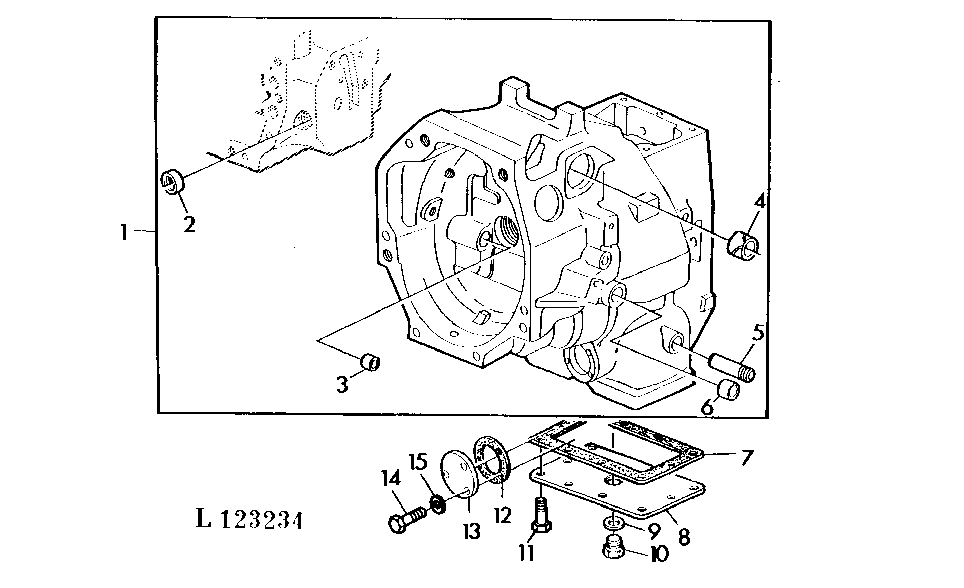 CLUTCH HOUSING (WITH INCREASED LIFTING CAPACITY)