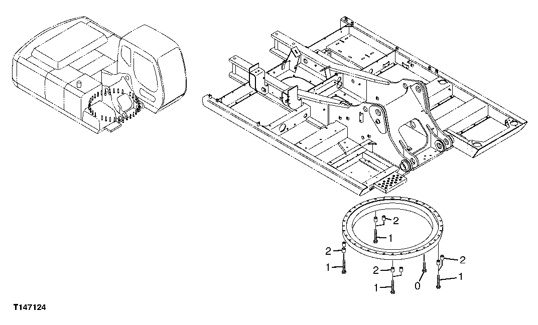 SWING BEARING SUPPORT