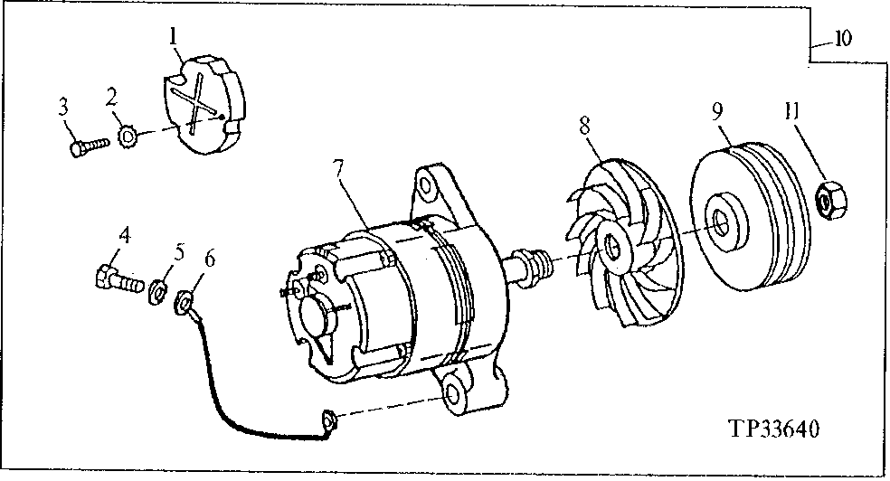 78-Amp Alternator Conversion Kit (Delco Remy™) ( - 532592)