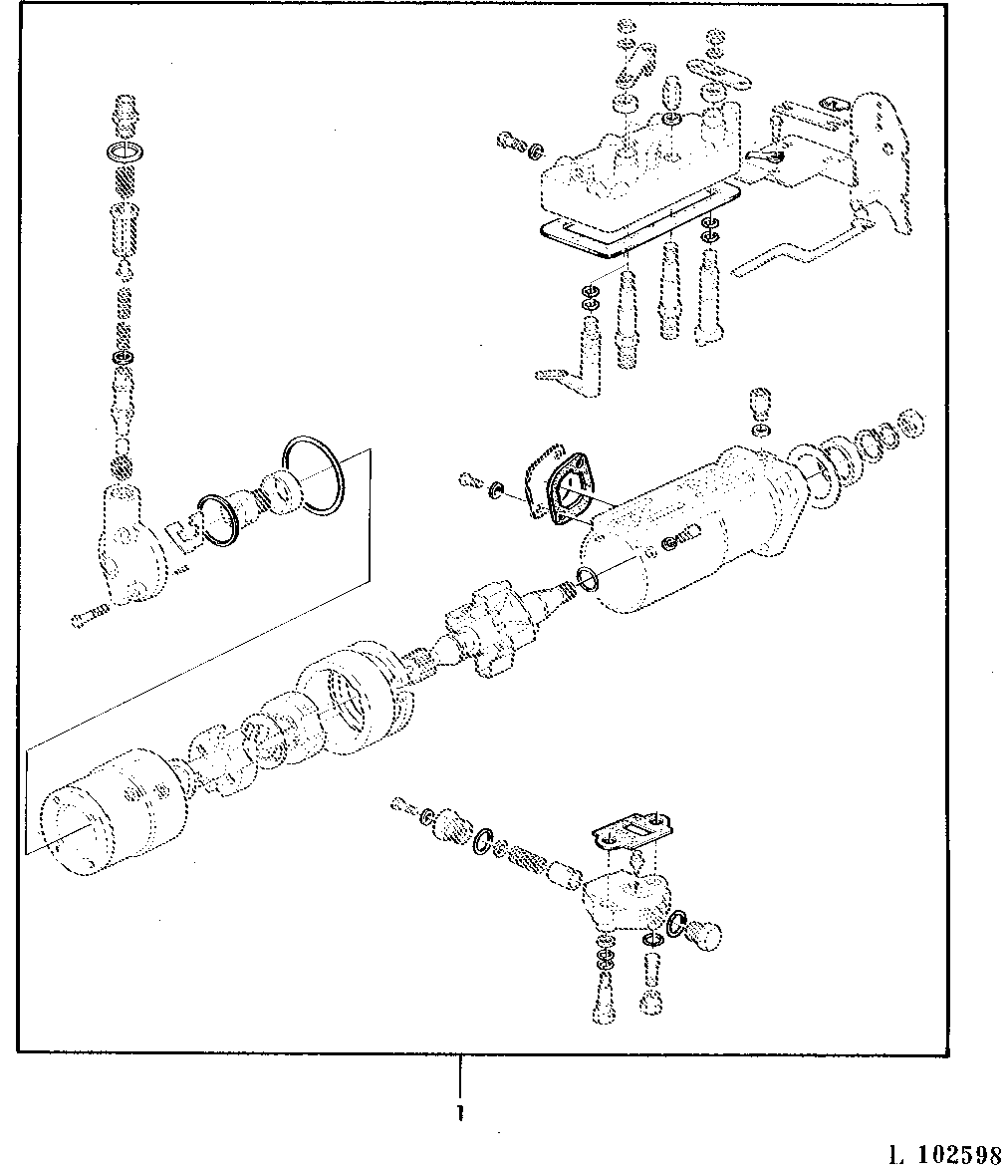 GASKET KIT (ROTO-DIESEL)