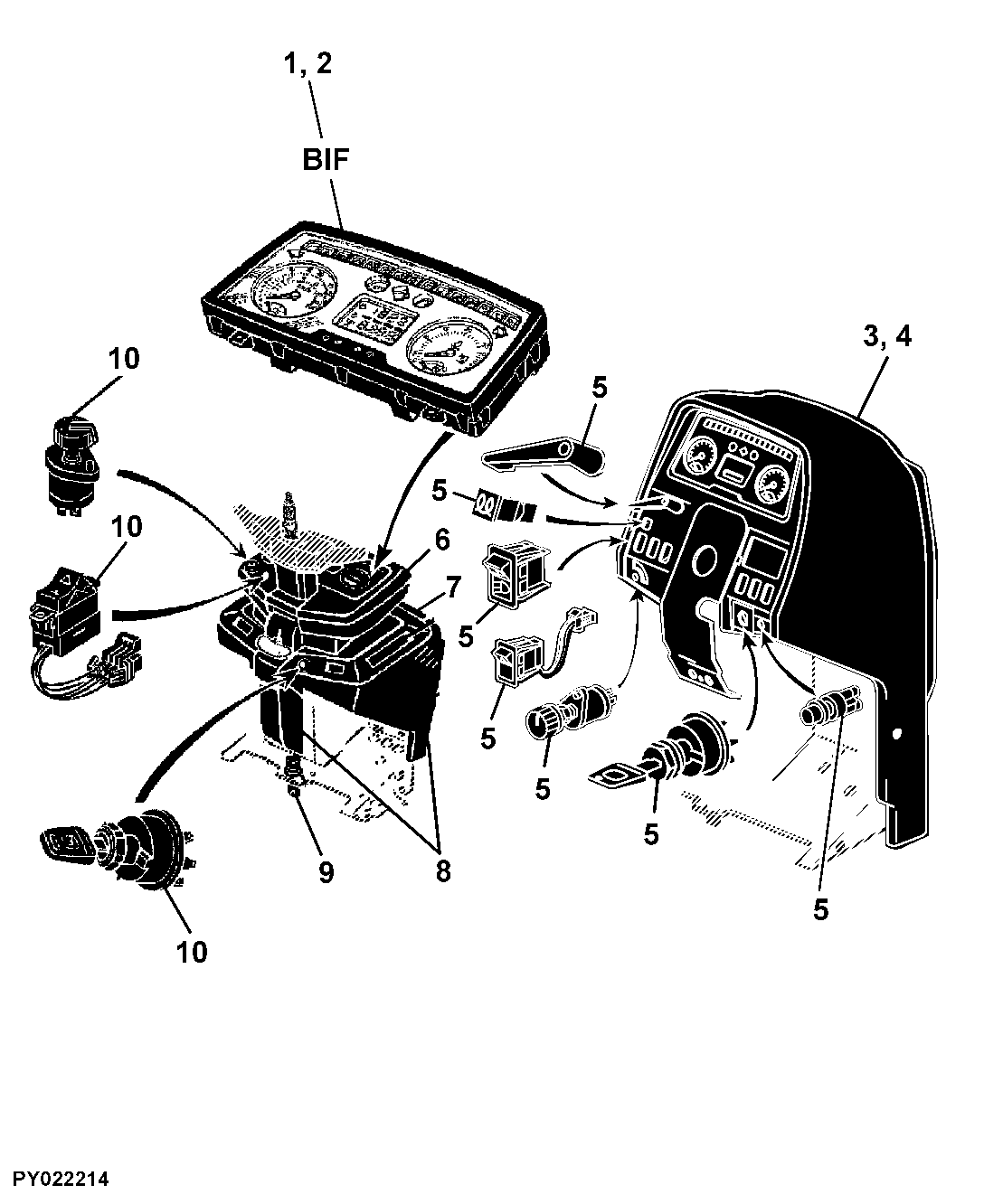 93 OPERATORS STATION, CONTROLS AND ACCESORIES
