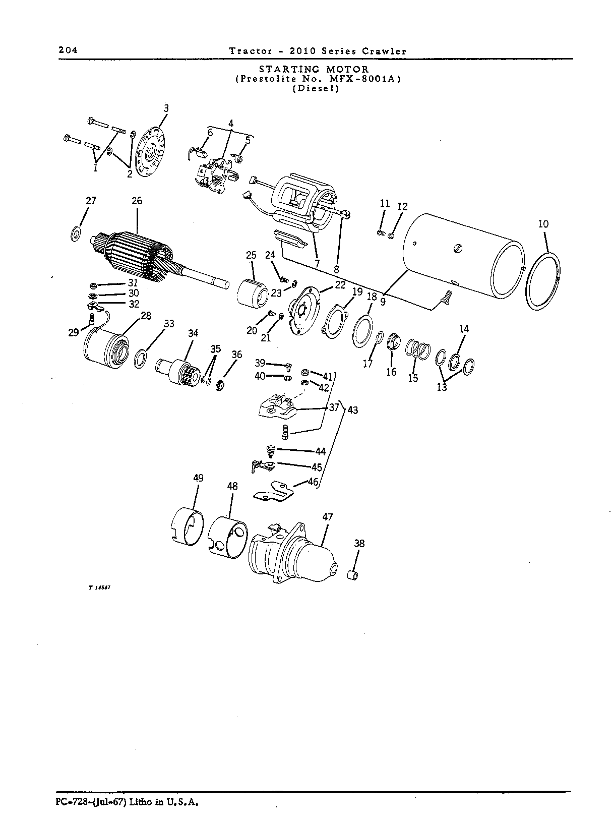 Motor, starting (Continued)