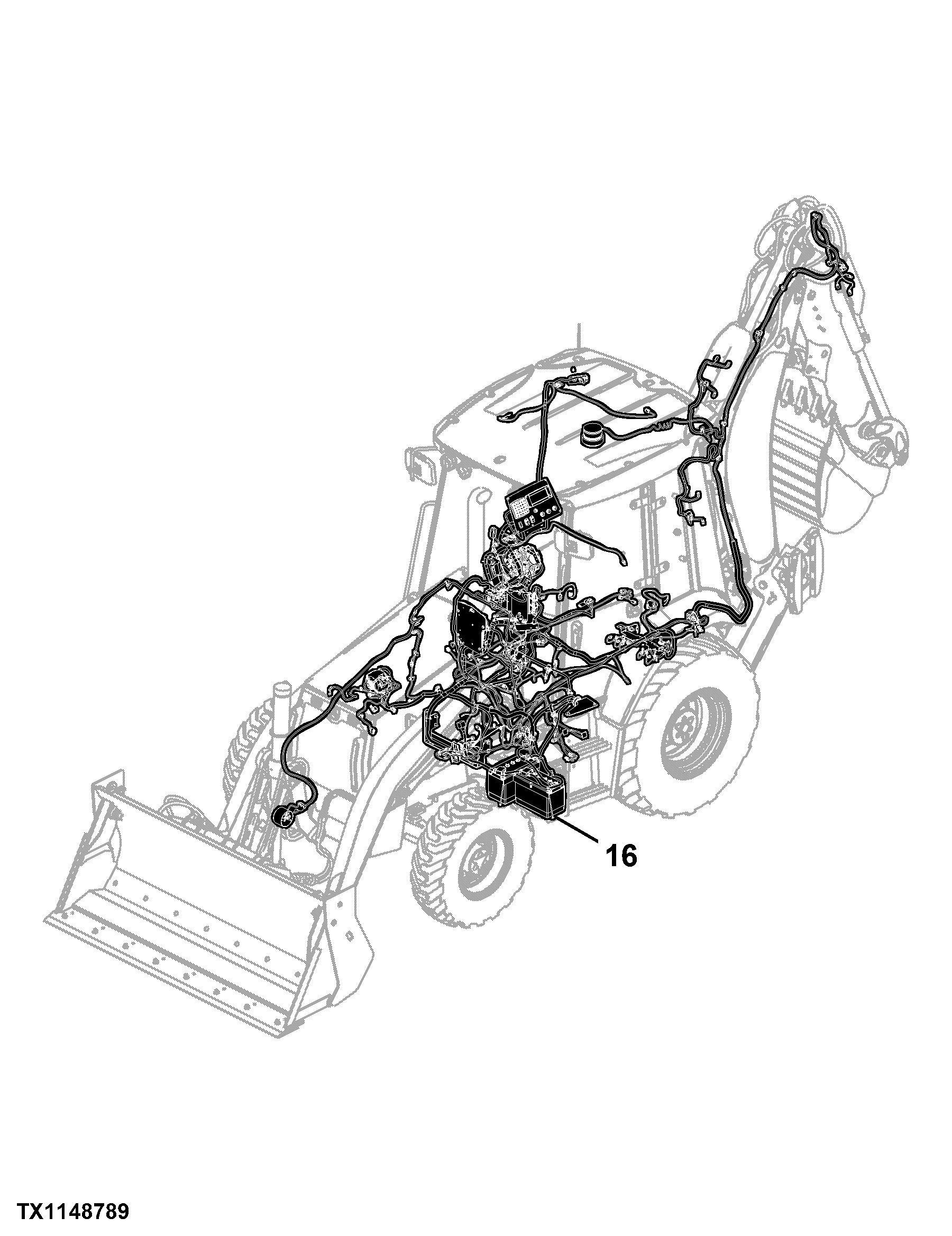 310SK TC (TMC) Backhoe Loader (Engine 4045HT063,4045HT073)(PIN: 1T0310TK_ _E219607 - E270402)