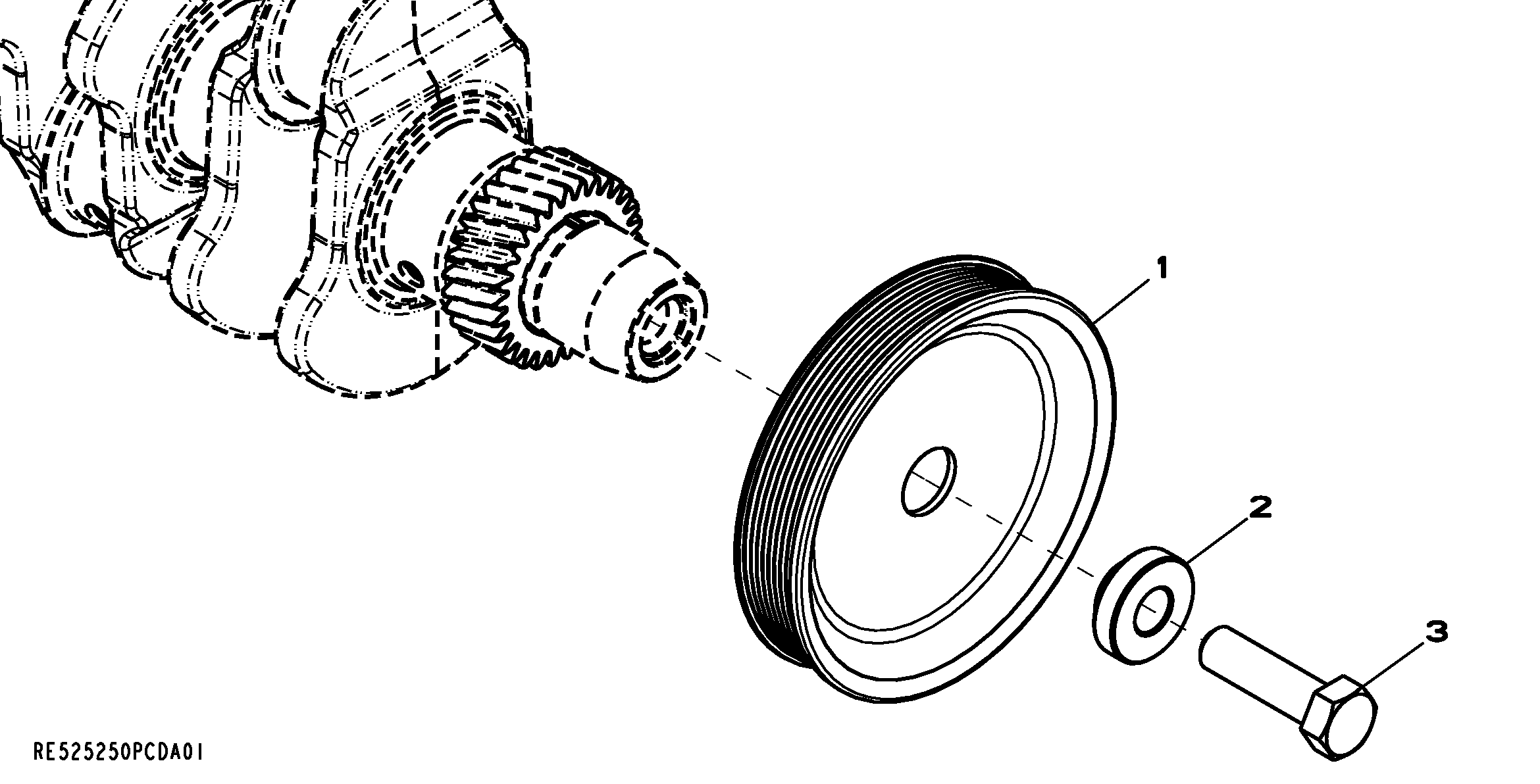 1337 Crankshaft Pulley