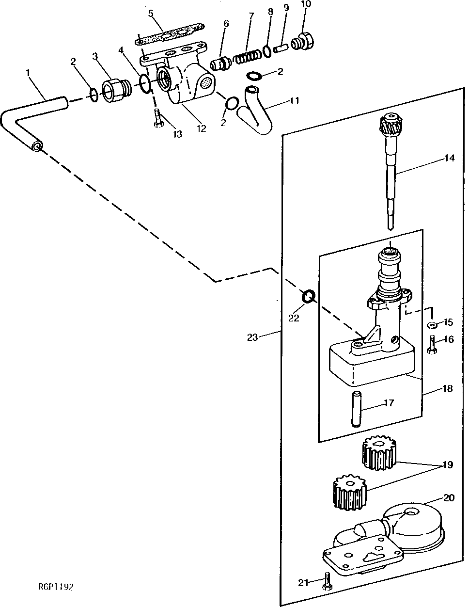 ENGINE OIL PUMP AND OIL COOLER BYPASS VALVE