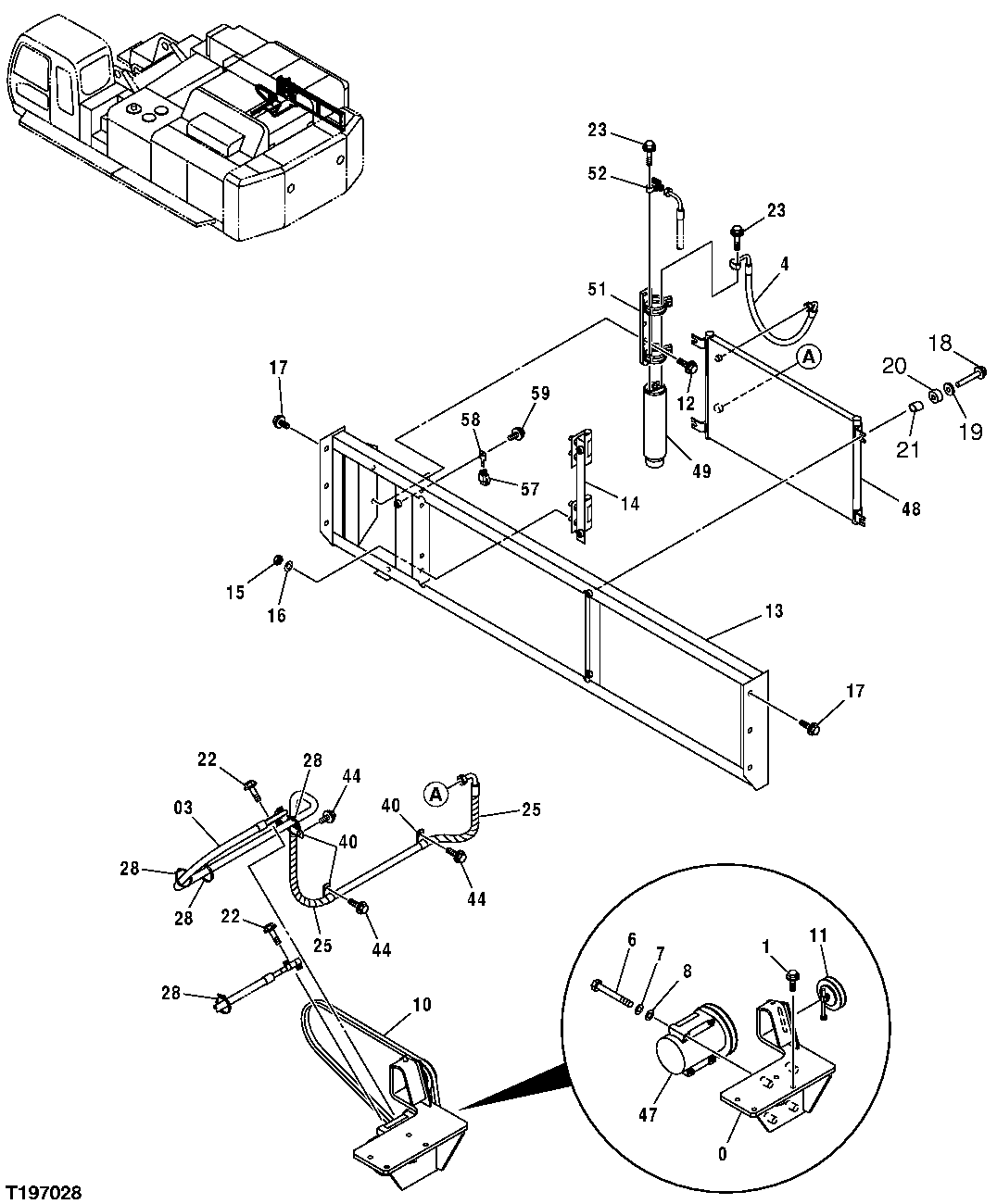A/C COMPRESSOR, CONDENSER, RECEIVER/DRYER AND HOSES