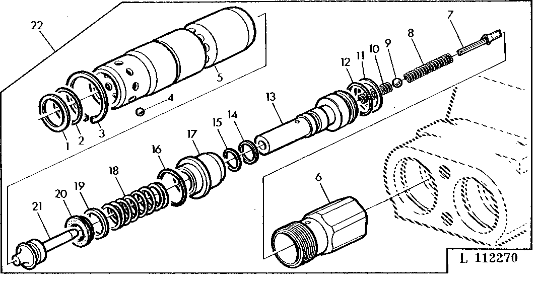COUPLER SOCKET FOR ISO BREAKAWAY COUPLER (POPPET TYPE)