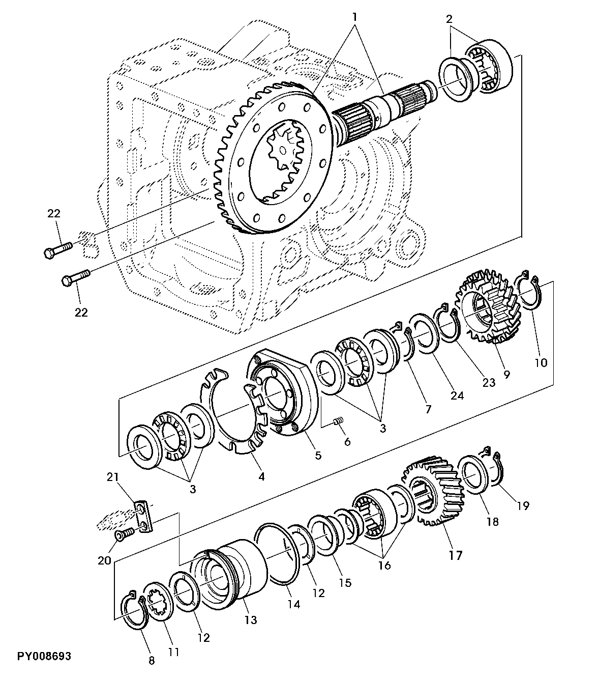 DIFF. DRIVE SHAFT (AUTOPOWR - TRANSMISSION)