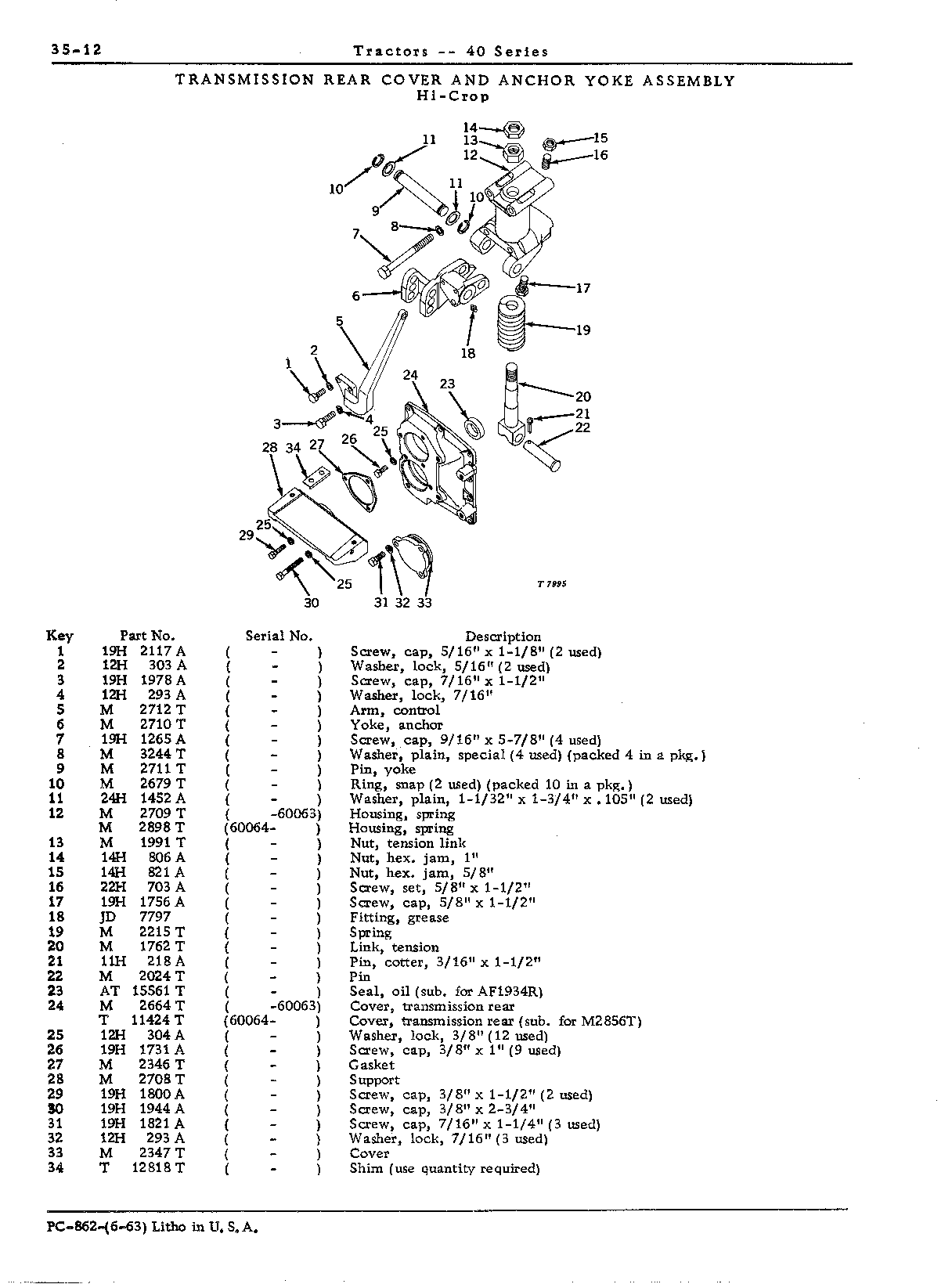 Anchor yoke assembly (Continued)