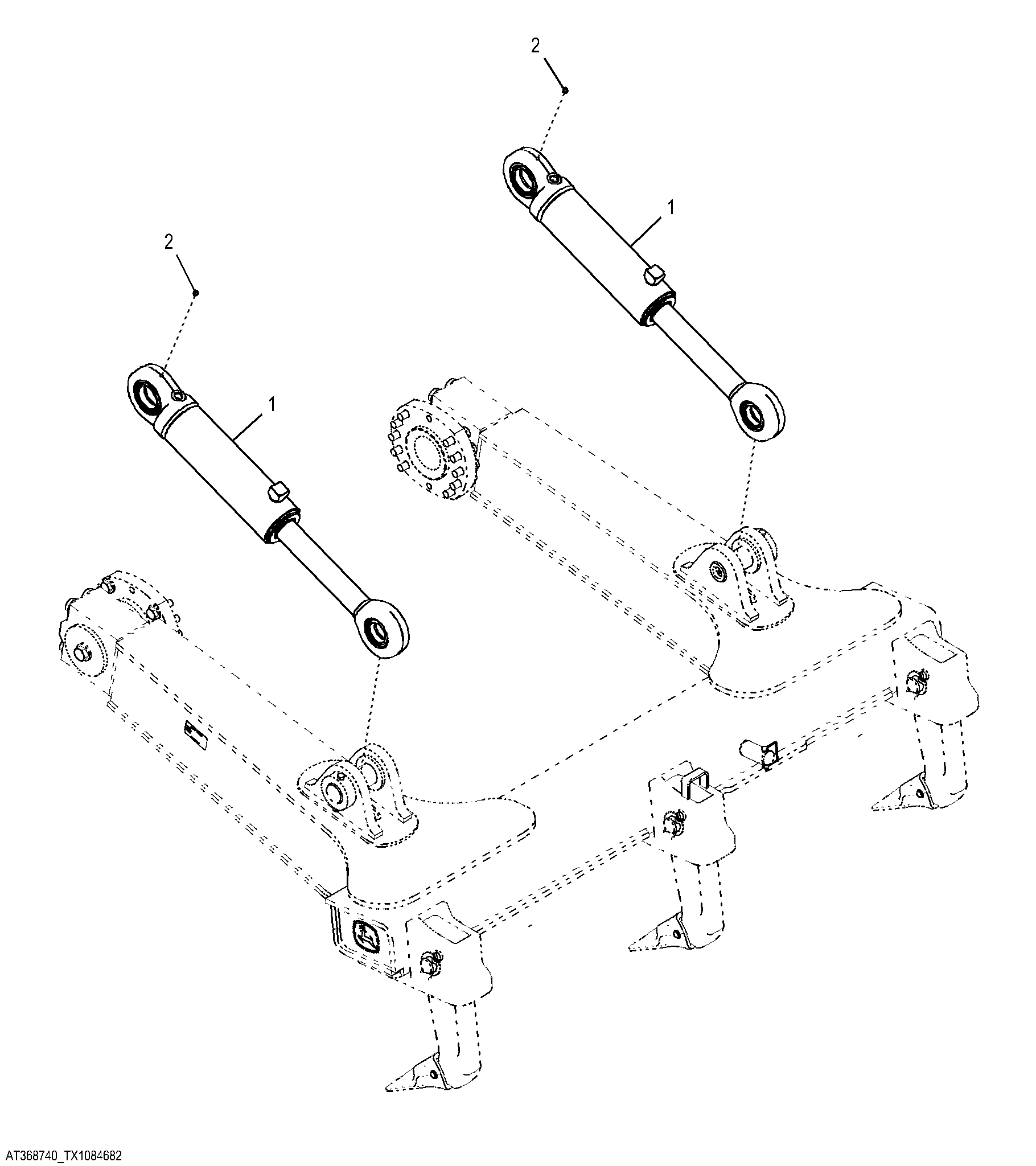 Ripper Hydraulic Cylinder