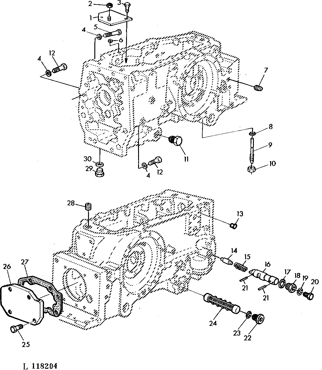 TRANSMISSION CASE (SYNCHRONIZED TRANSMISSION)