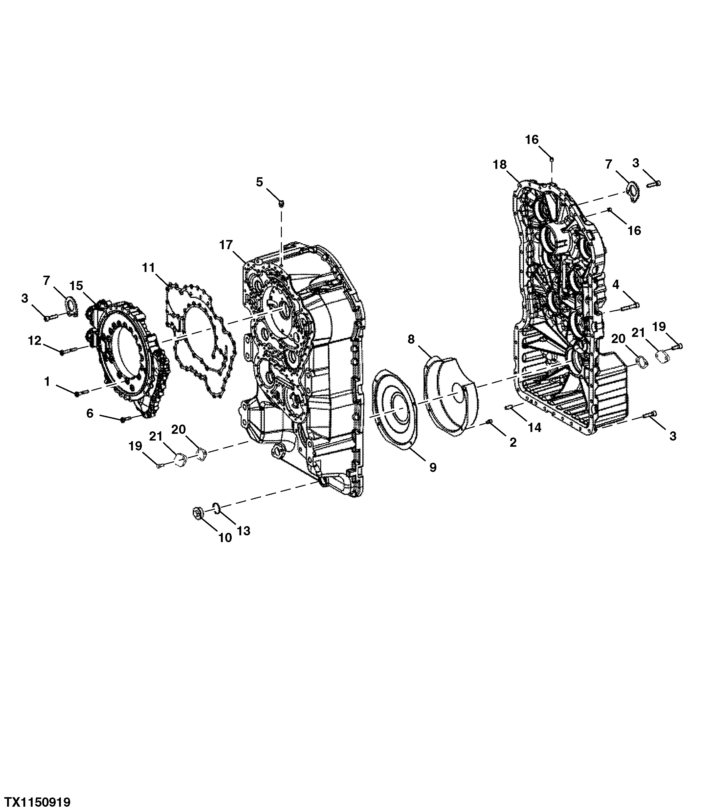 Transmission Housing for 4-Speed Transmission