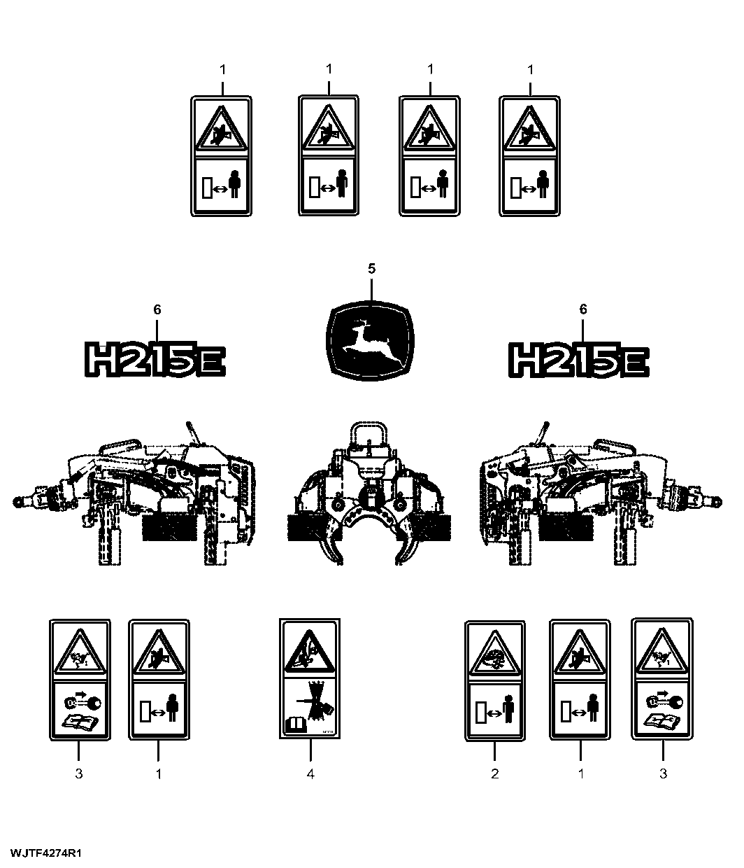 JD Labels All Countries (Not for USA & Canada)