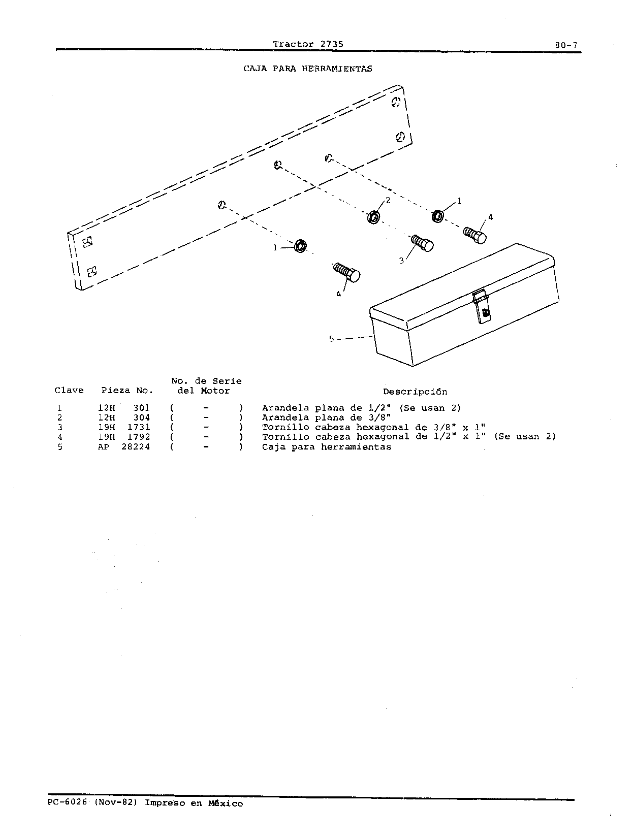 Caja para Herramientas