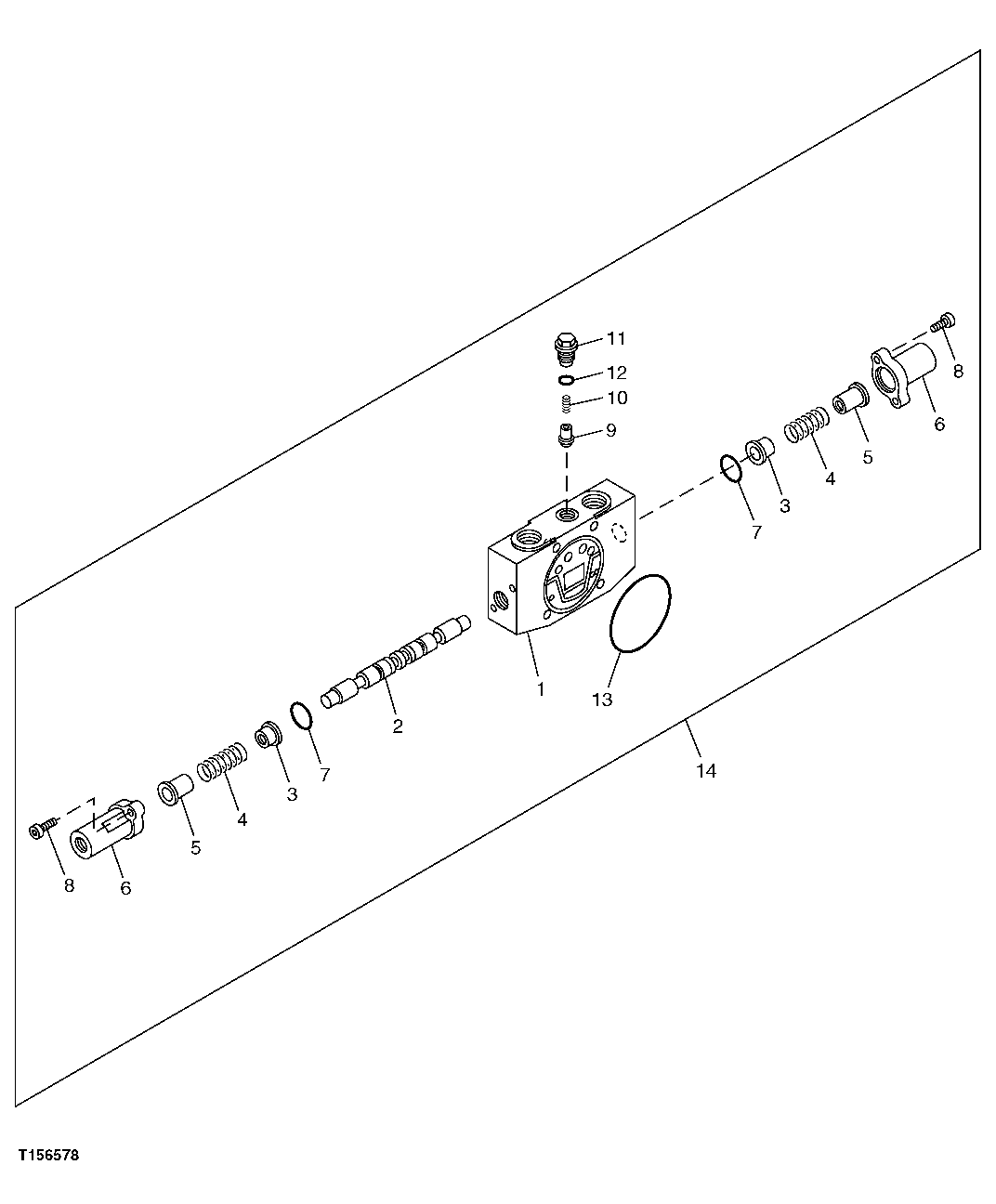 Blade Flow Control Valve Components Section