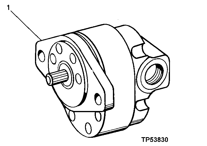DIFFERENTIAL LOCK PUMP