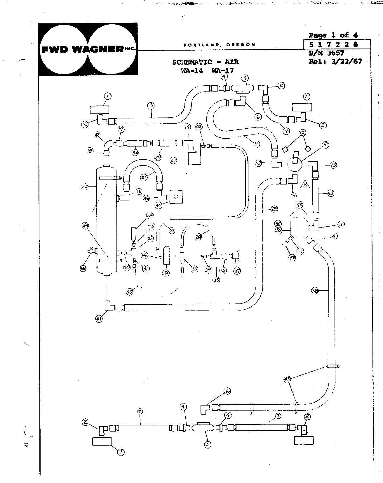 Wheels Air Plumbing Schematic