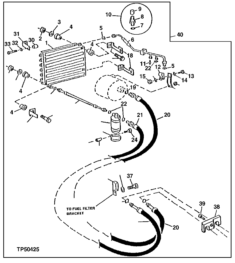 AIR CONDITIONING CONDENSER AND HOSES (816287 - )