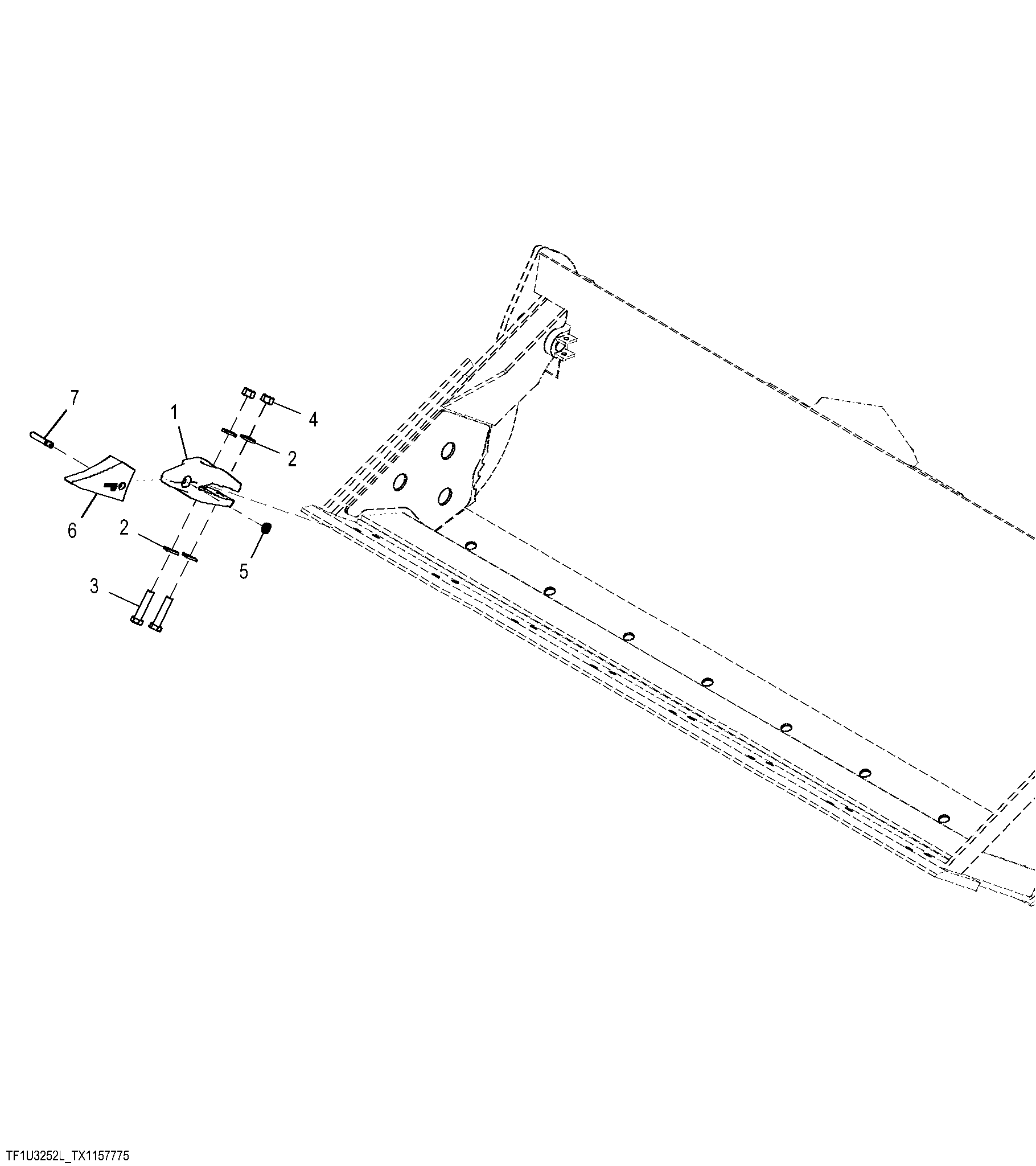 Auxiliary Teeth, Multipurpose Loader Bucket