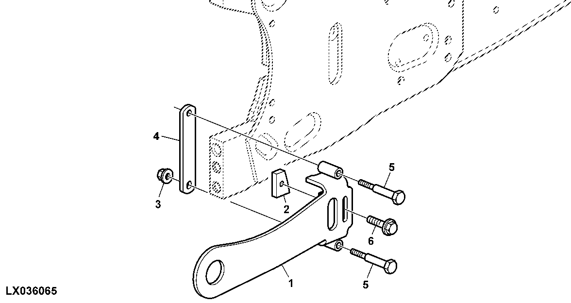 LOAD CONTROL SHAFT, SUPPORT - FIELD INSTALLATION KIT