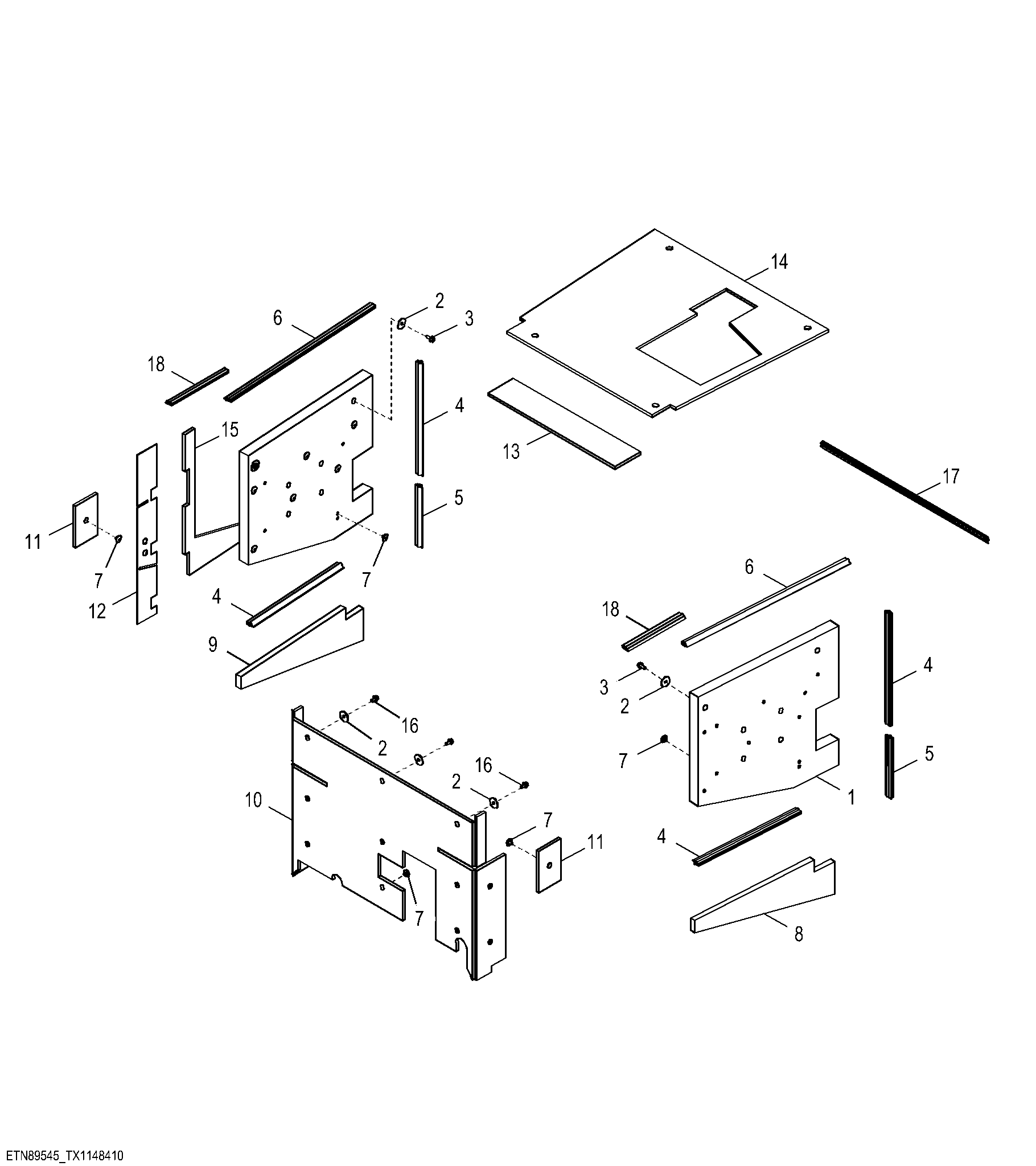 Level 1 Sound Absorption Package, Engine Compartment