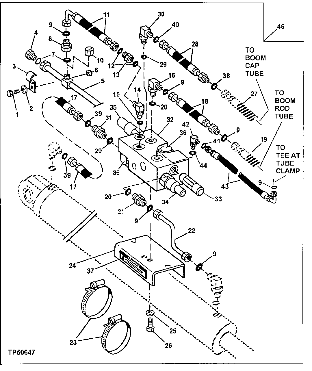 Controlled Load Lowering Device, Boom Cylinder Kit