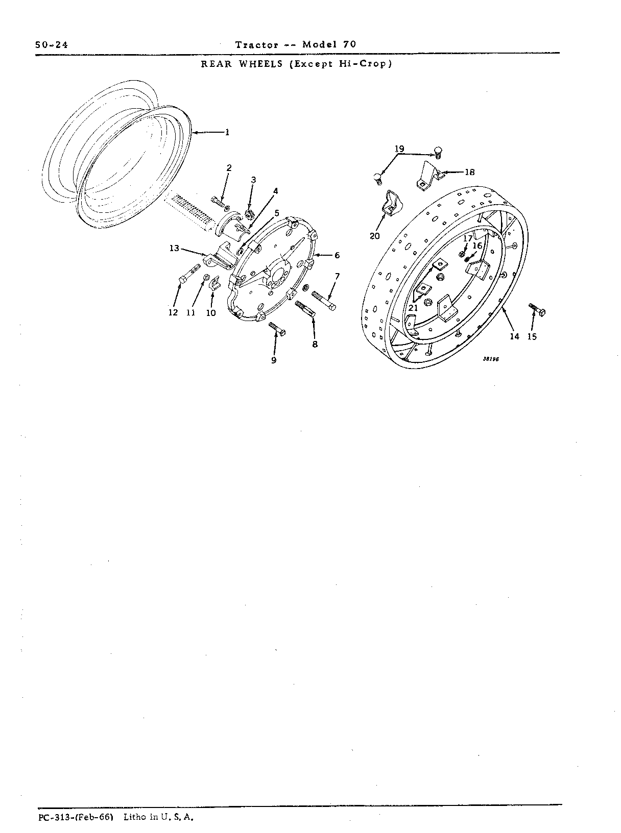 Section 50-Steering Mechanism, Front End Equipment and Rear Wheels (Continued)
