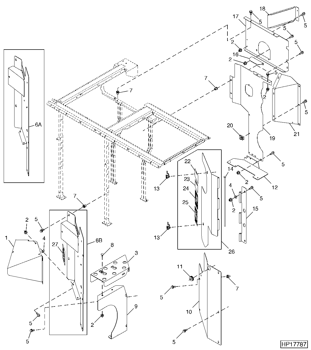 Engine Covers And Air Deflectors (715601 - )