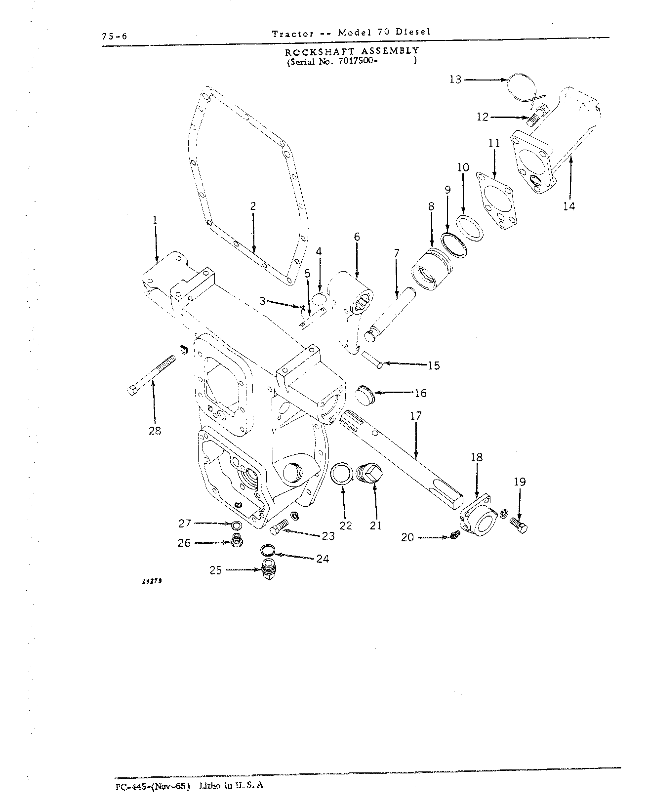 Section 75 - Hydraulic Mechanism (Continued)