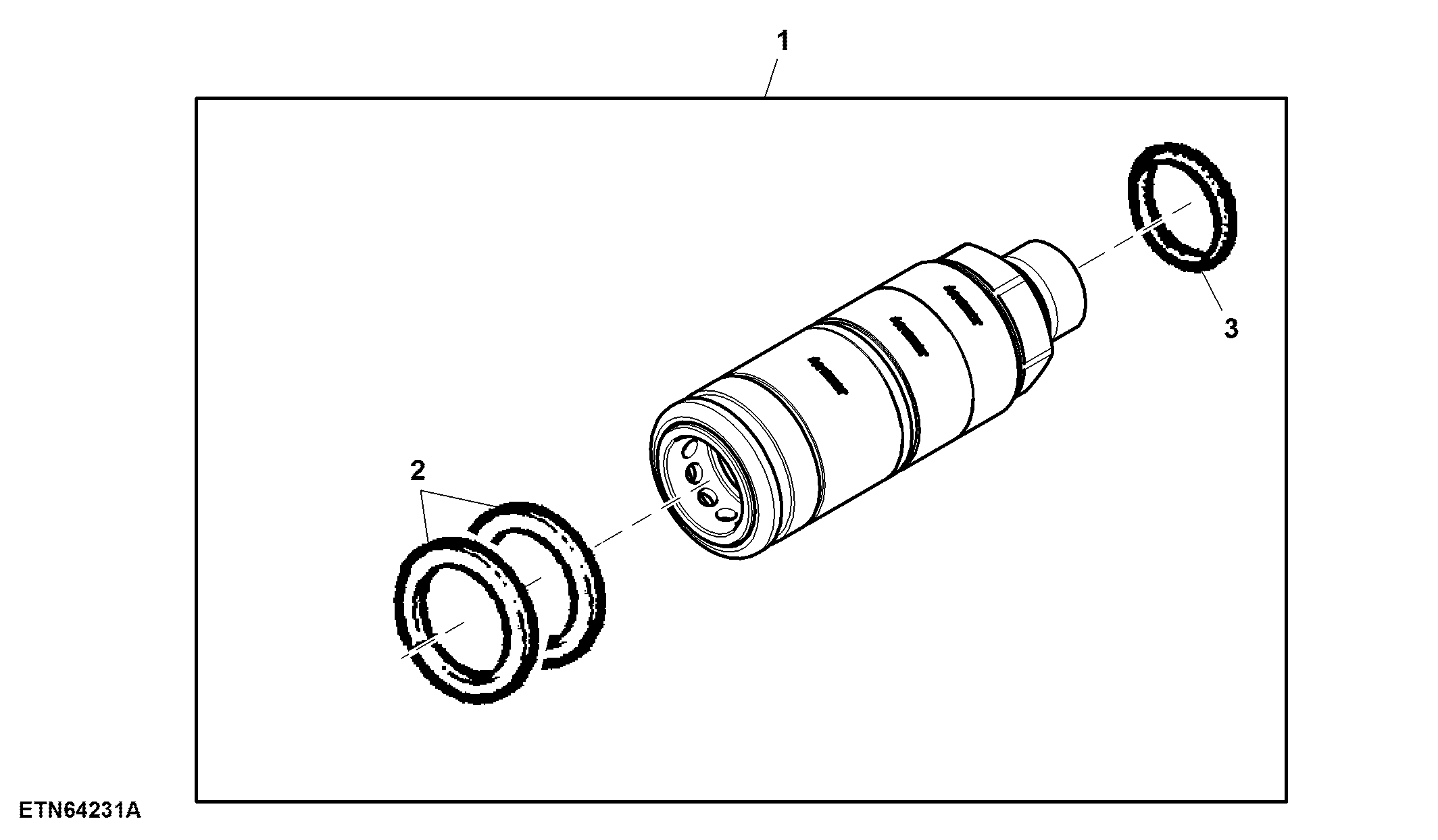 Quick Disconnect Coupler, Standard, Position II