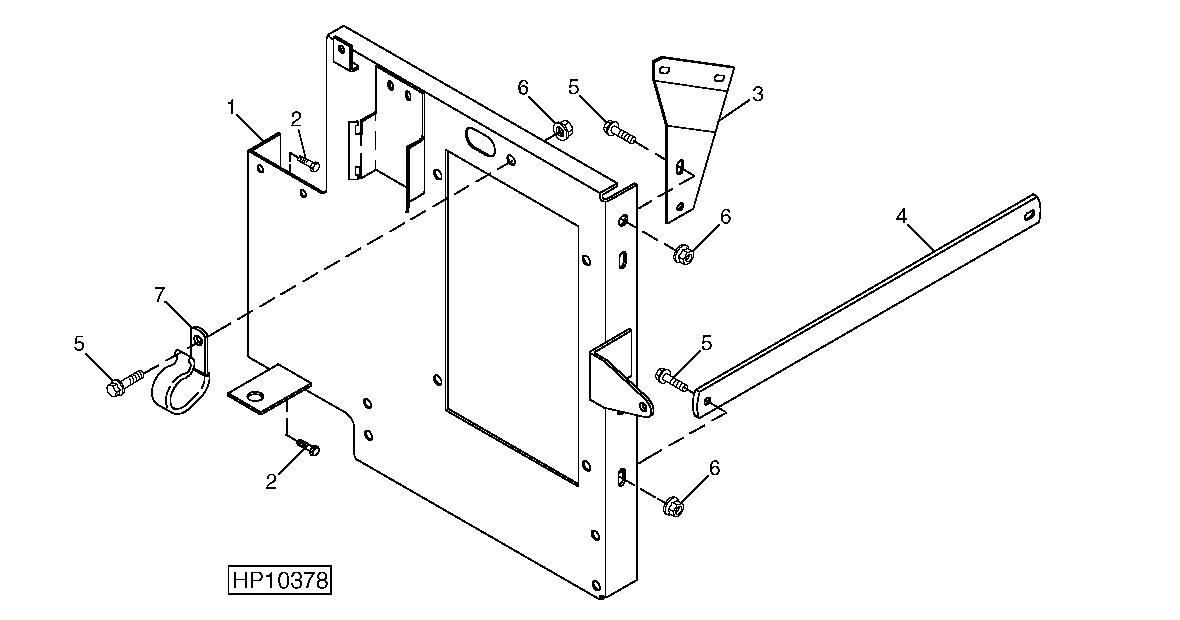 Central Electronics Board Support and Brackets