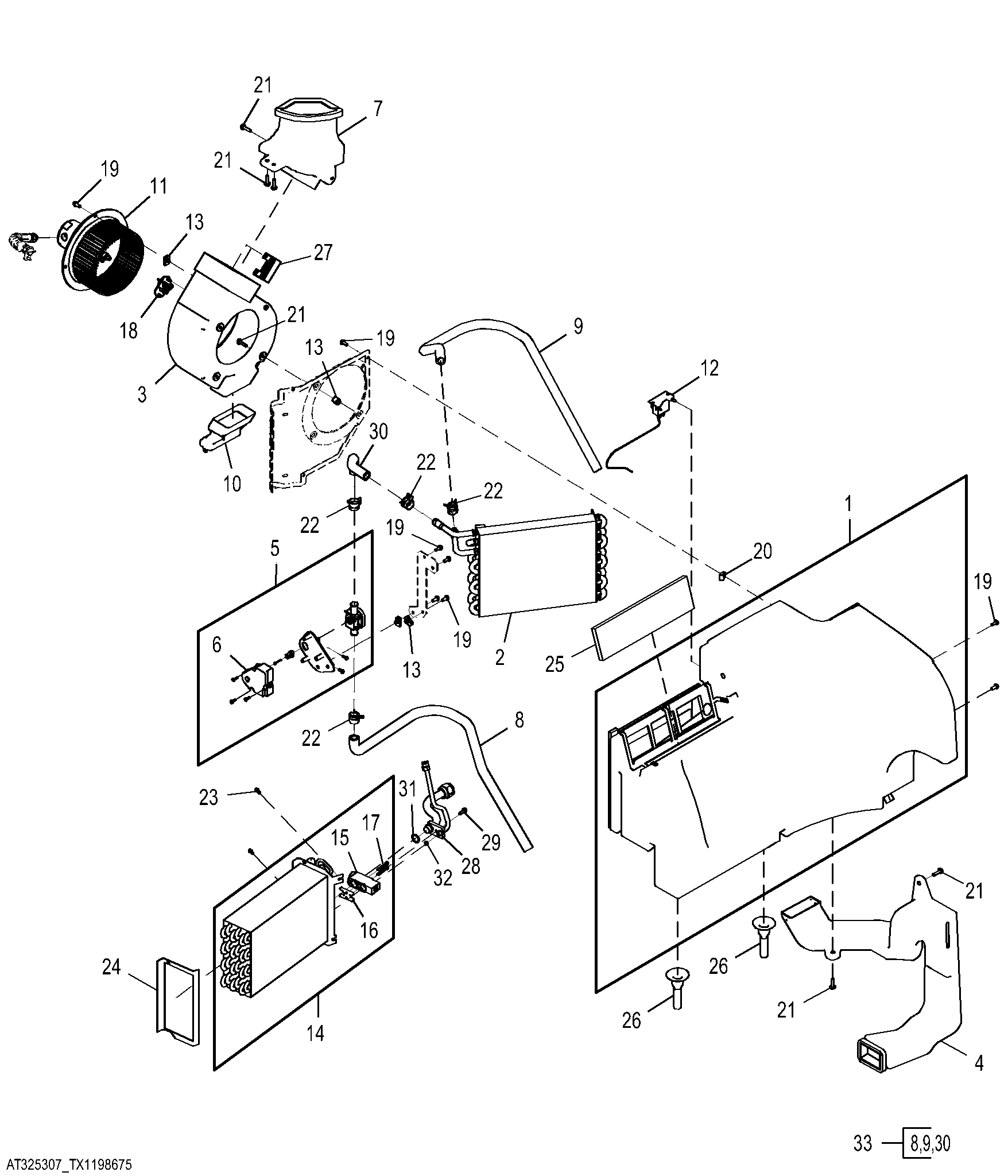 Air Conditioning and Heater Module Components ( - 649451)