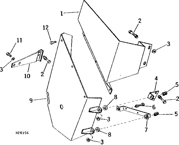 Transmission Drive Mud Shield (Posi-Torq And Hydrostatic Ground Drive) (111901 - 261750)