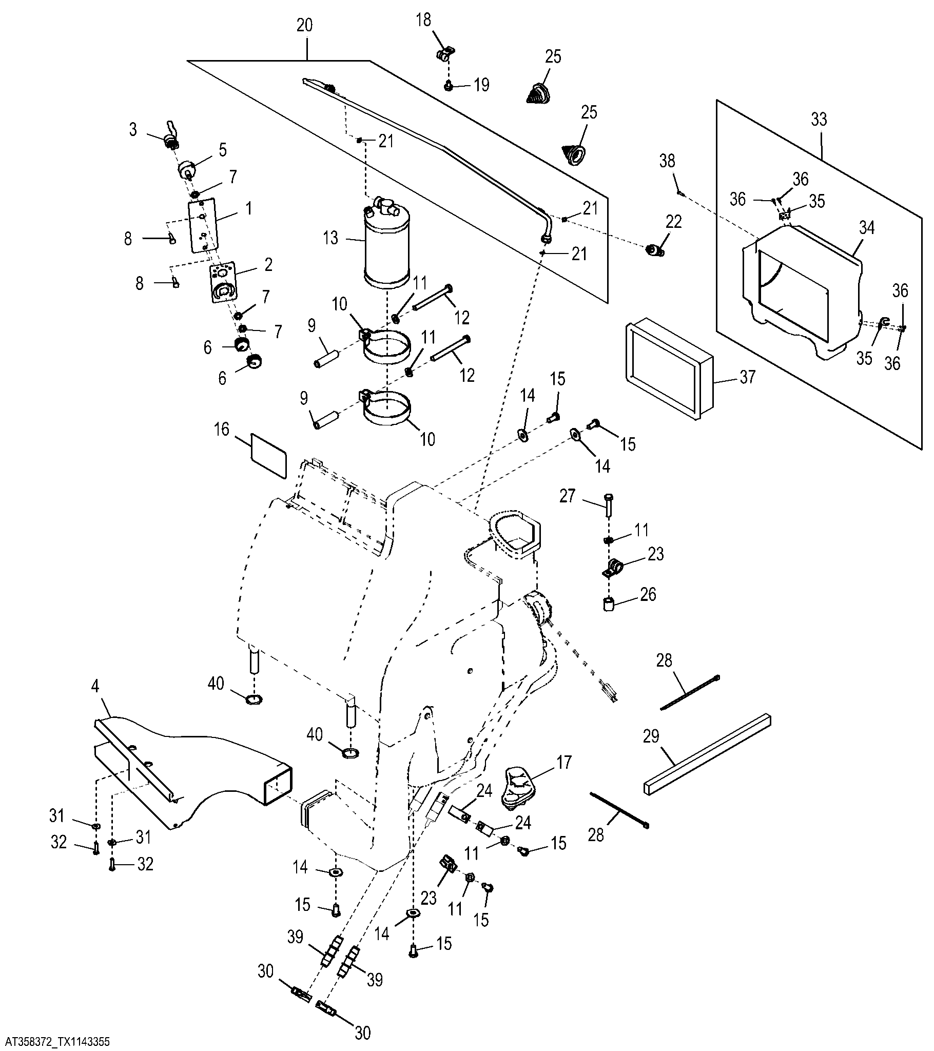 Air Conditioning and Heater Module (649452 - )