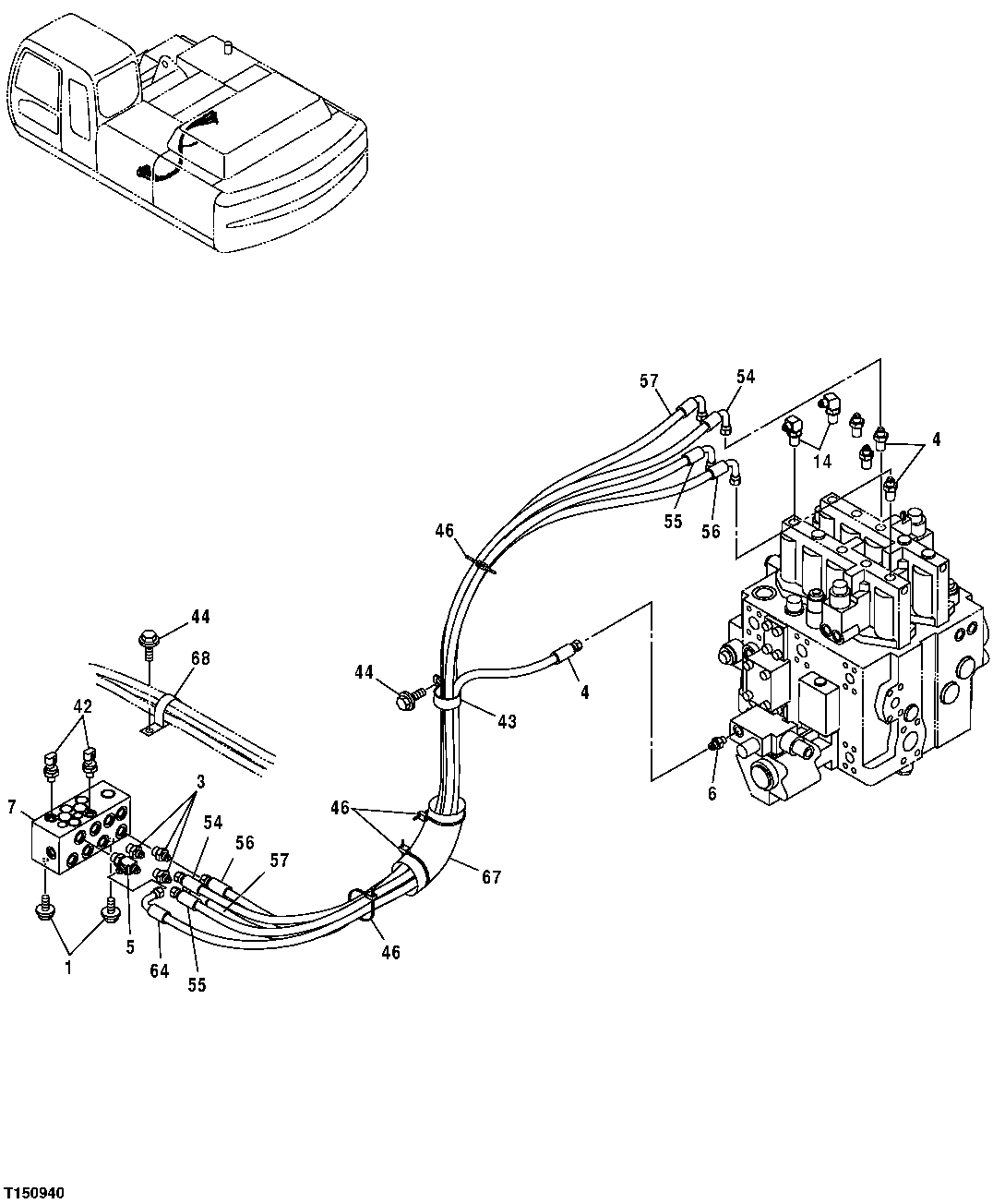 PILOT LINES (FLOW REGULATOR VALVE TO CONTROL VALVE)