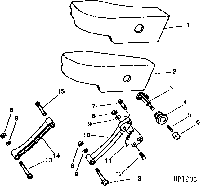 ARMREST (PERSONAL POSTURE SEAT) (213301 - )