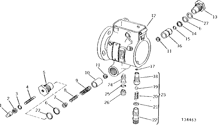 FUEL INJECTION PUMP AUTOMATIC ADVANCE GROUP