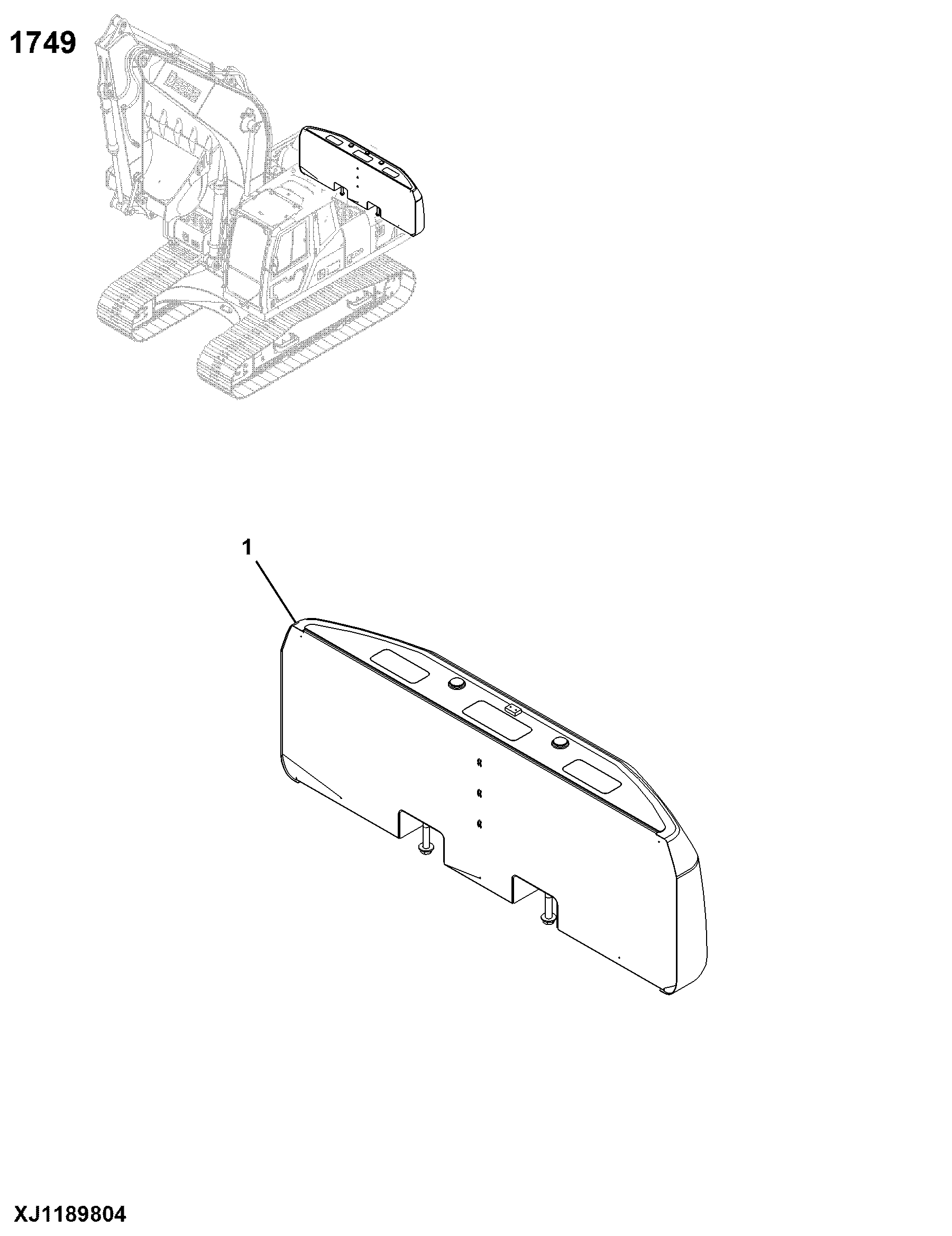 1749 Chassis Weights