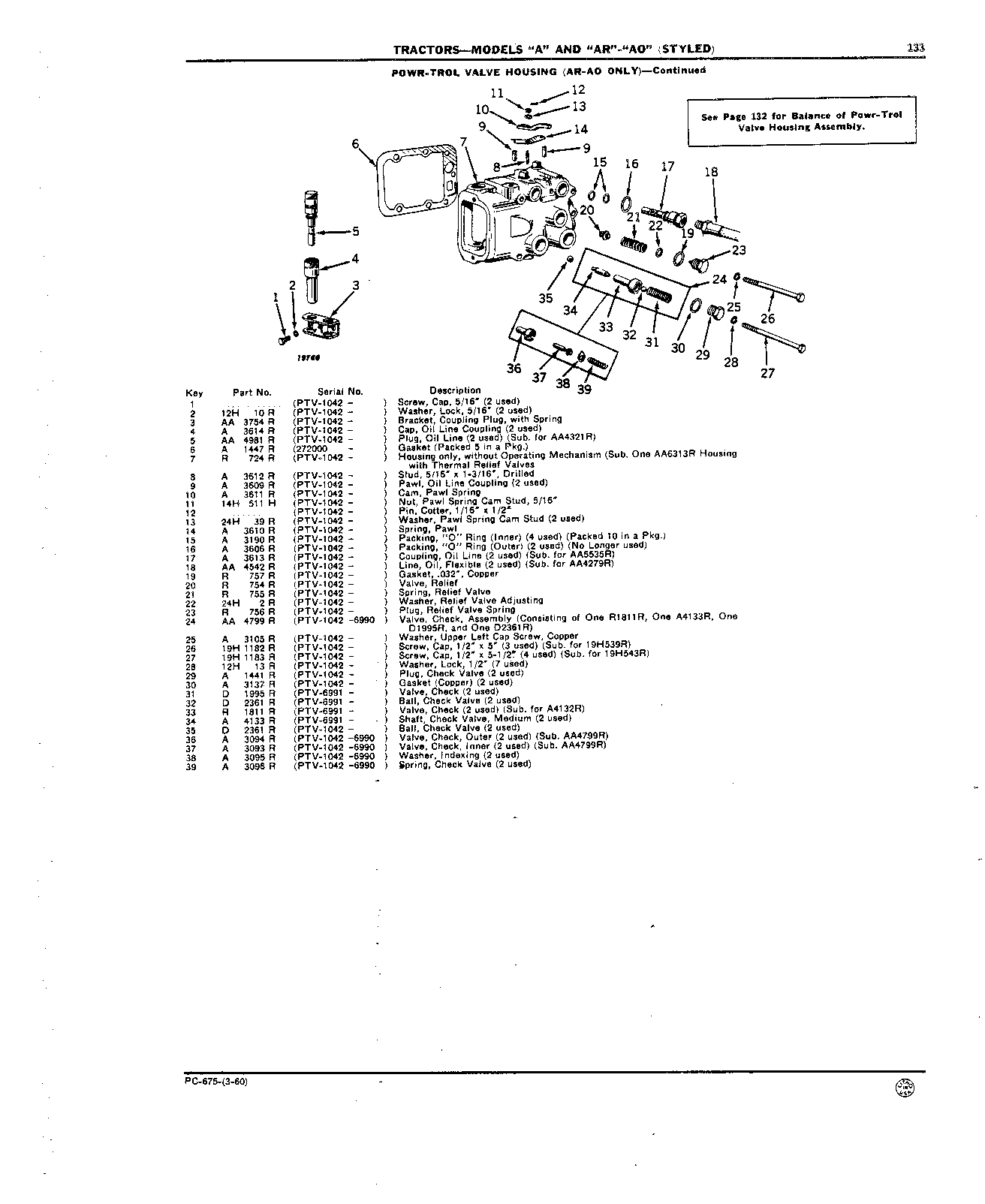 Housing, Powr-Trol Valve (Continued)