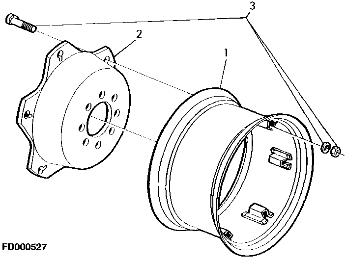 FRONT WHEELS (WITH FRONT WHEEL DRIVE)