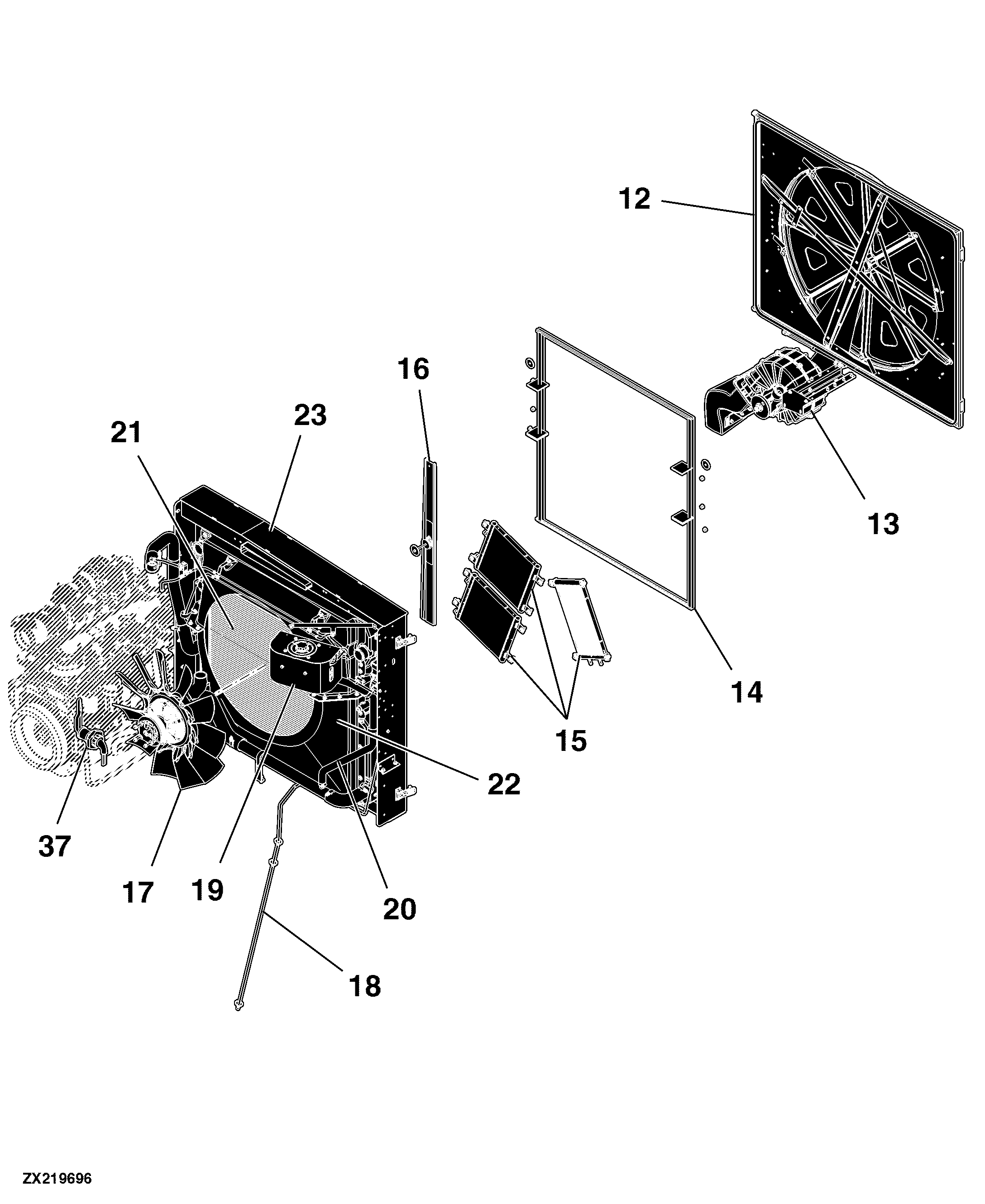 30 Engine Auxiliaries, Tank, Air System, IT4 T670 - For Engine 6090HZ011 -MY14