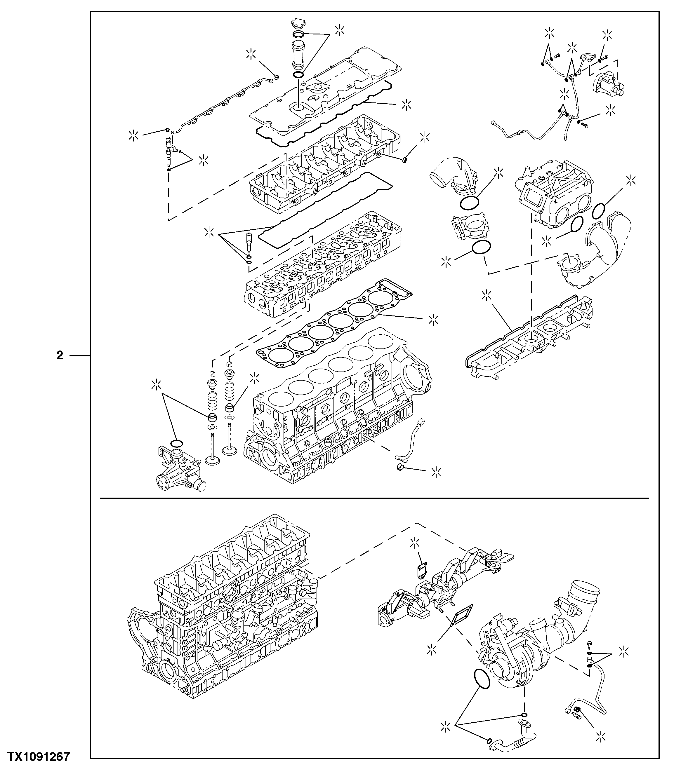 Engine Head Gasket Replacement Kit