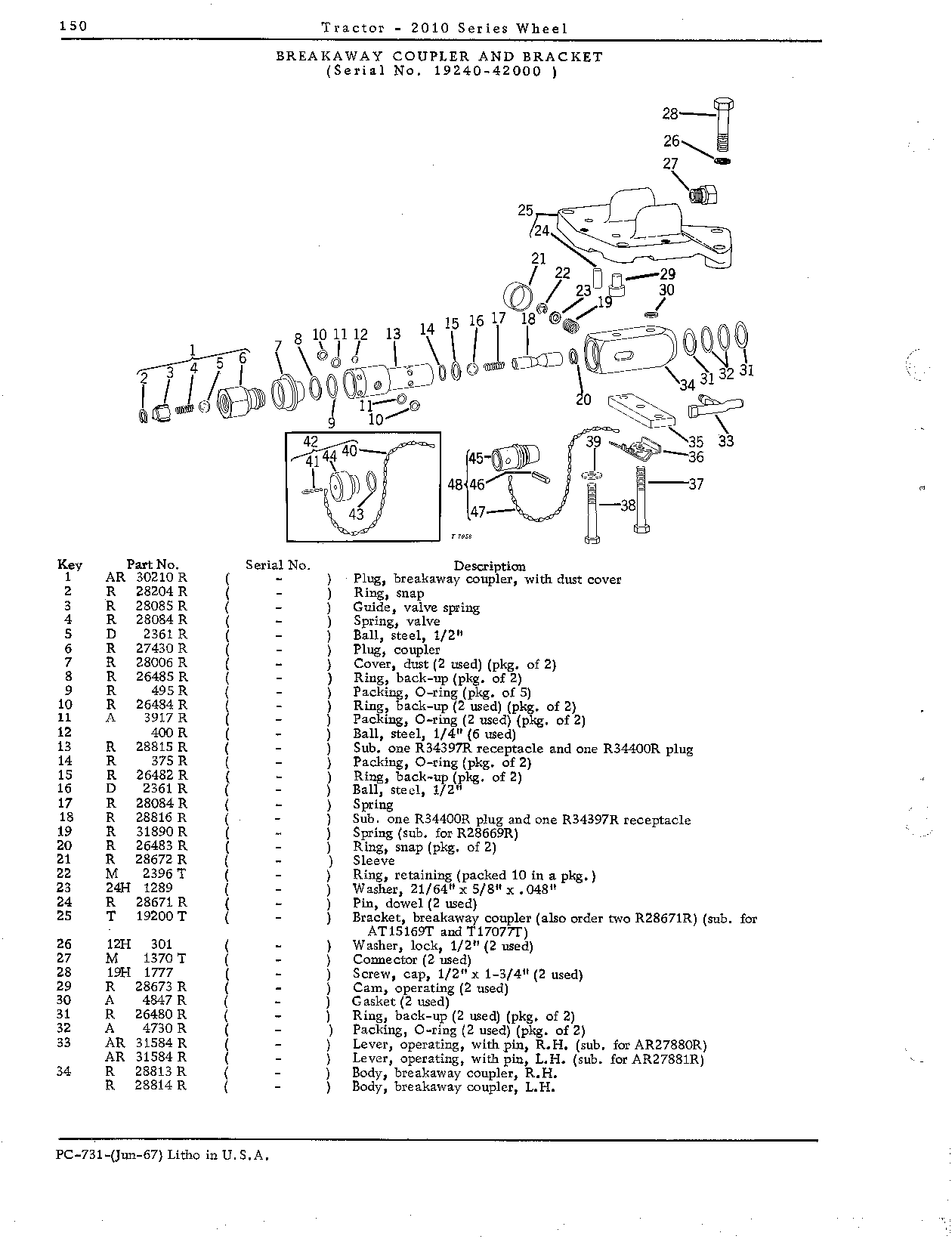 Breakaway coupling and bracket (Continued)