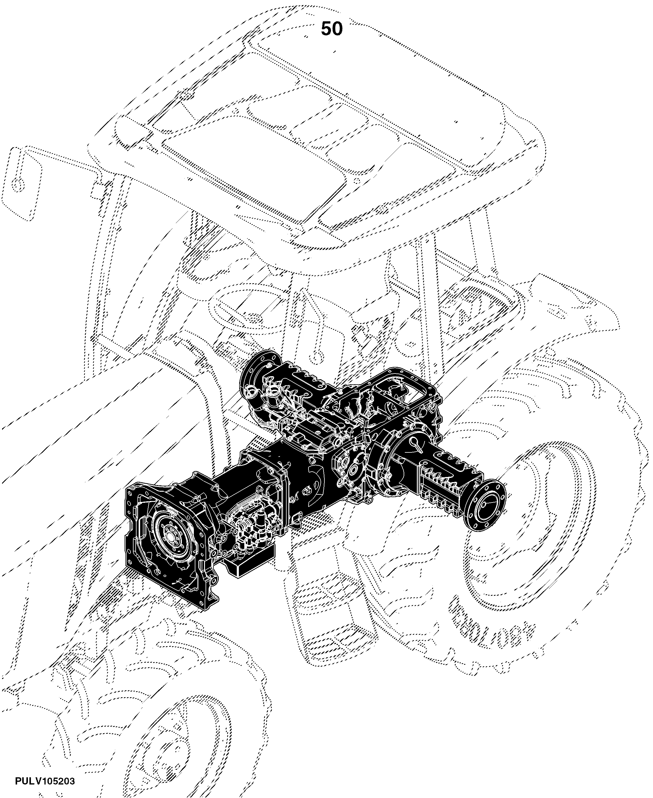 5085E Tractor (Engine: 4045HLV71, Final Tier 4)(North America Edition)