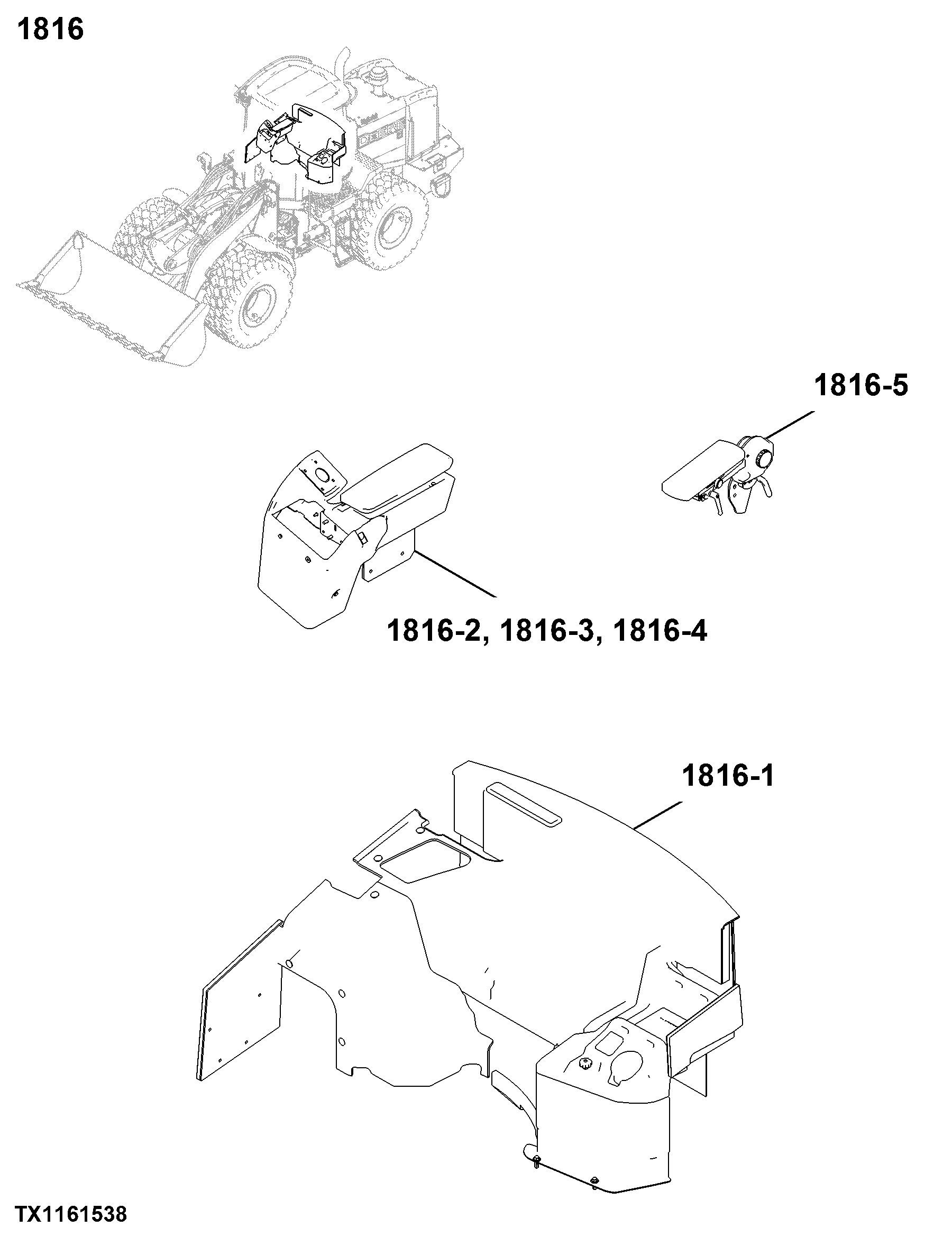 1816 Instrument and Control Mounting Structure
