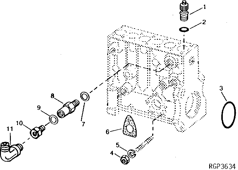 Fuel Injection Pump Housing Connectors (6081)